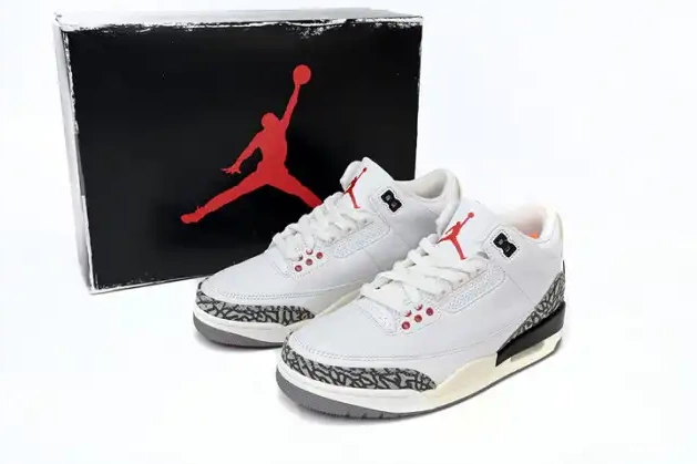 Cheap Kickmax Jordan Cement Reimagined DN3707-100 Retro 3 White 0325